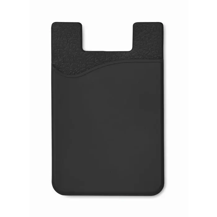 SILICARD Kartenhalter - Schwarz, Flexibel, Modern
