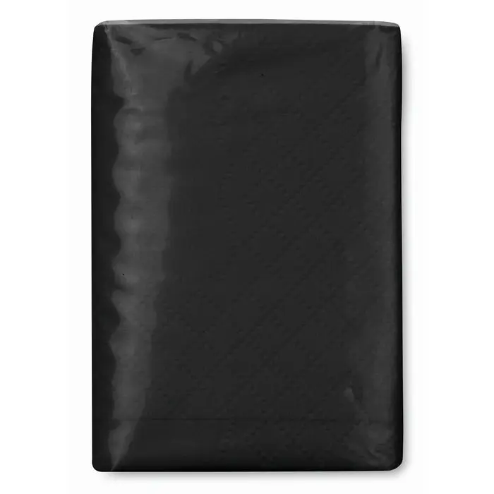 SNEEZIE Schwarze Papiertaschentücher – Stilvoll & Sanft