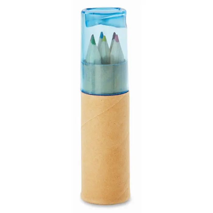 Leuchtendes PETIT LAMBUT Buntstifte-Set in Transparent Blau