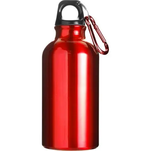 Santiago Rote Aluminium-Trinkflasche - Leicht & Langlebig, 650 ml