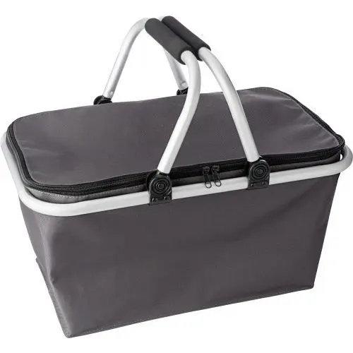 Douglas Polyester Einkaufskorb, Stabil & Leicht, Grau