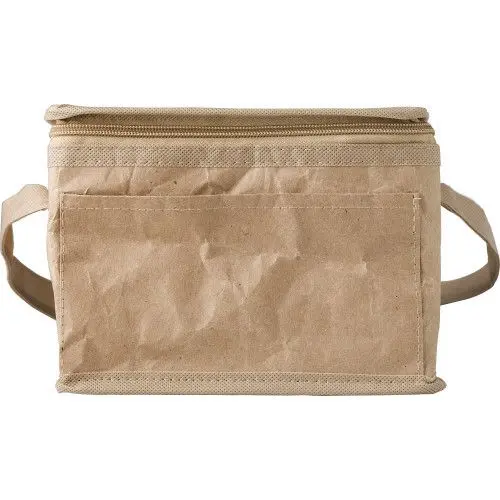 Ollie Paper Woven Cooler - Braun: Stilvoll, Nachhaltig, Praktisch - Perfekt für Unterwegs