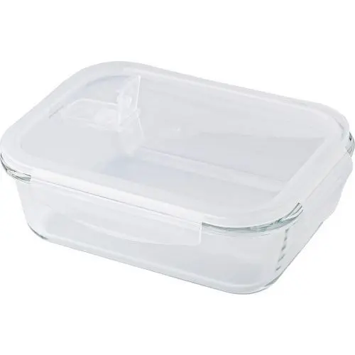 Glas Brotdose Jack - Transparent Stilvoll & Robust Umweltfreundliche Aufbewahrung