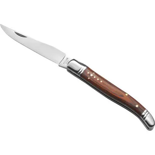 Taschenmesser aus Holz/Metall Lisandro - Braun, robust und stilvoll für vielseitigen Einsatz
