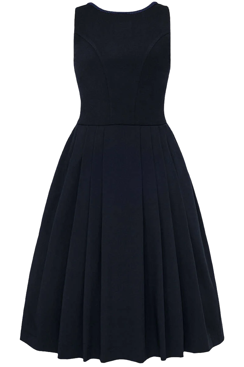 Midi-Dirndl ohne Schürze - marine