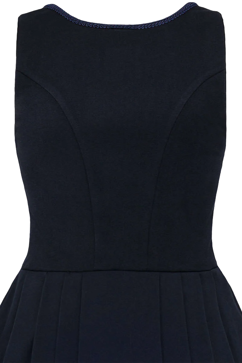 Midi-Dirndl ohne Schürze - marine
