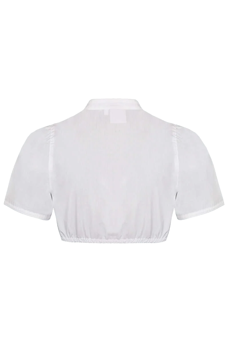 Dirndlbluse mit Schneewittchenkragen