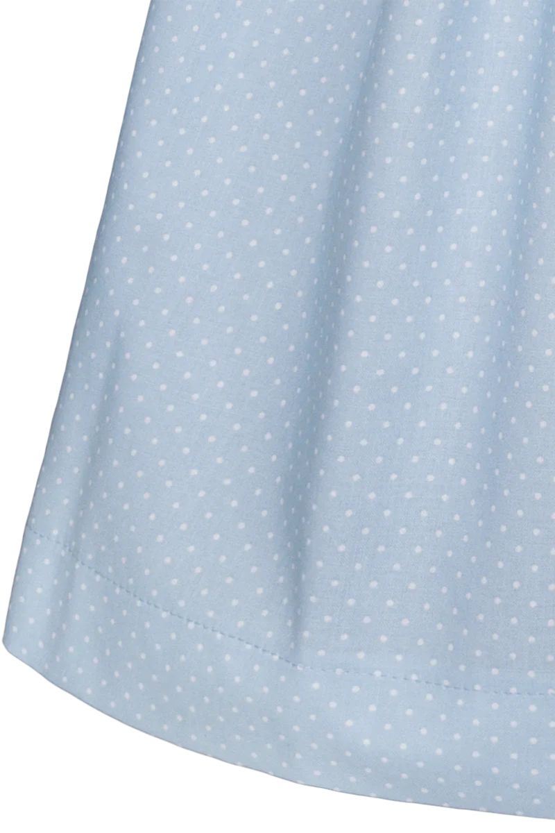 Kinderdirndl mit Blumenmuster und Bluse