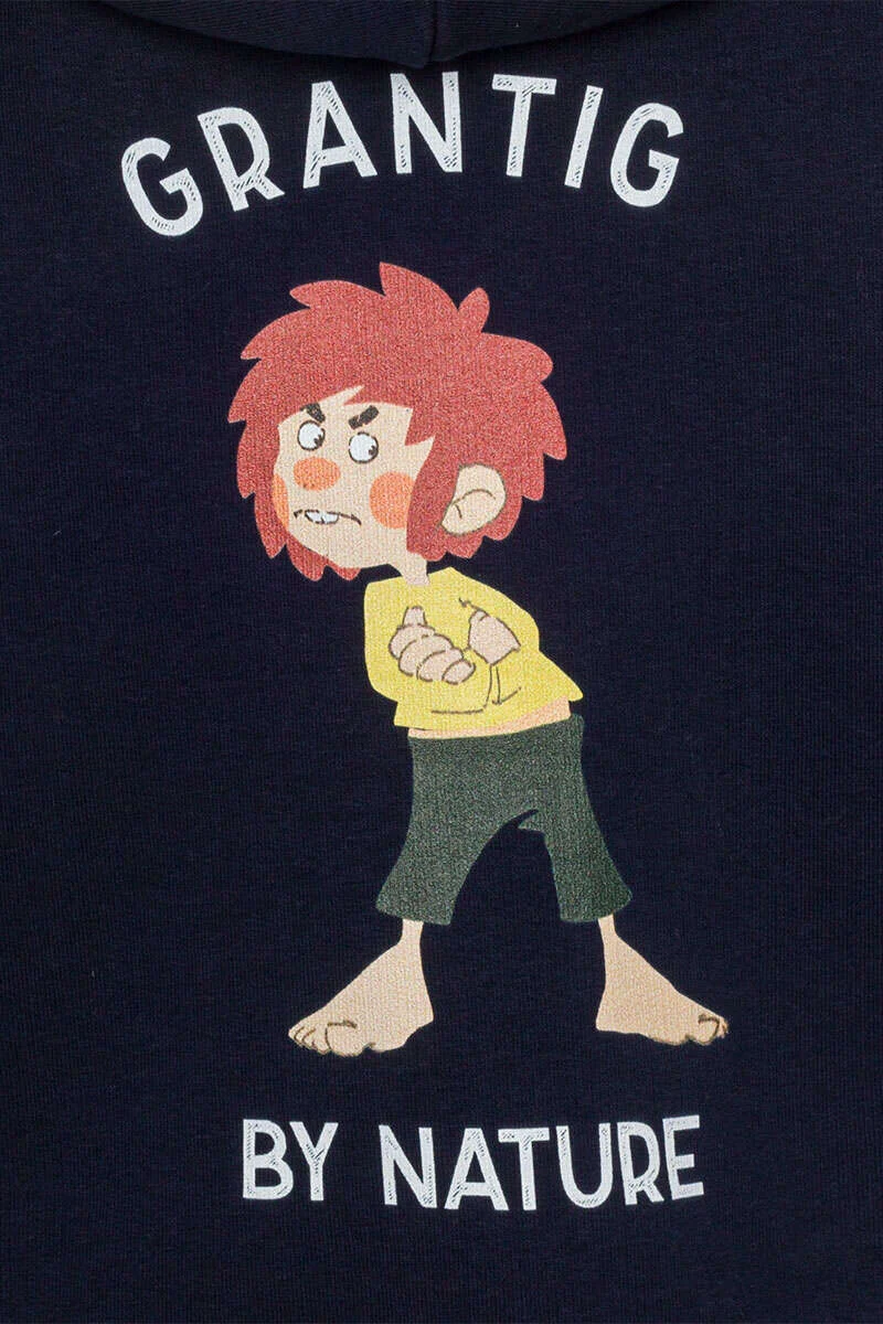 Kinder-Kapuzen-Hoodie 'Grantig by Nature' mit Pumuckl
