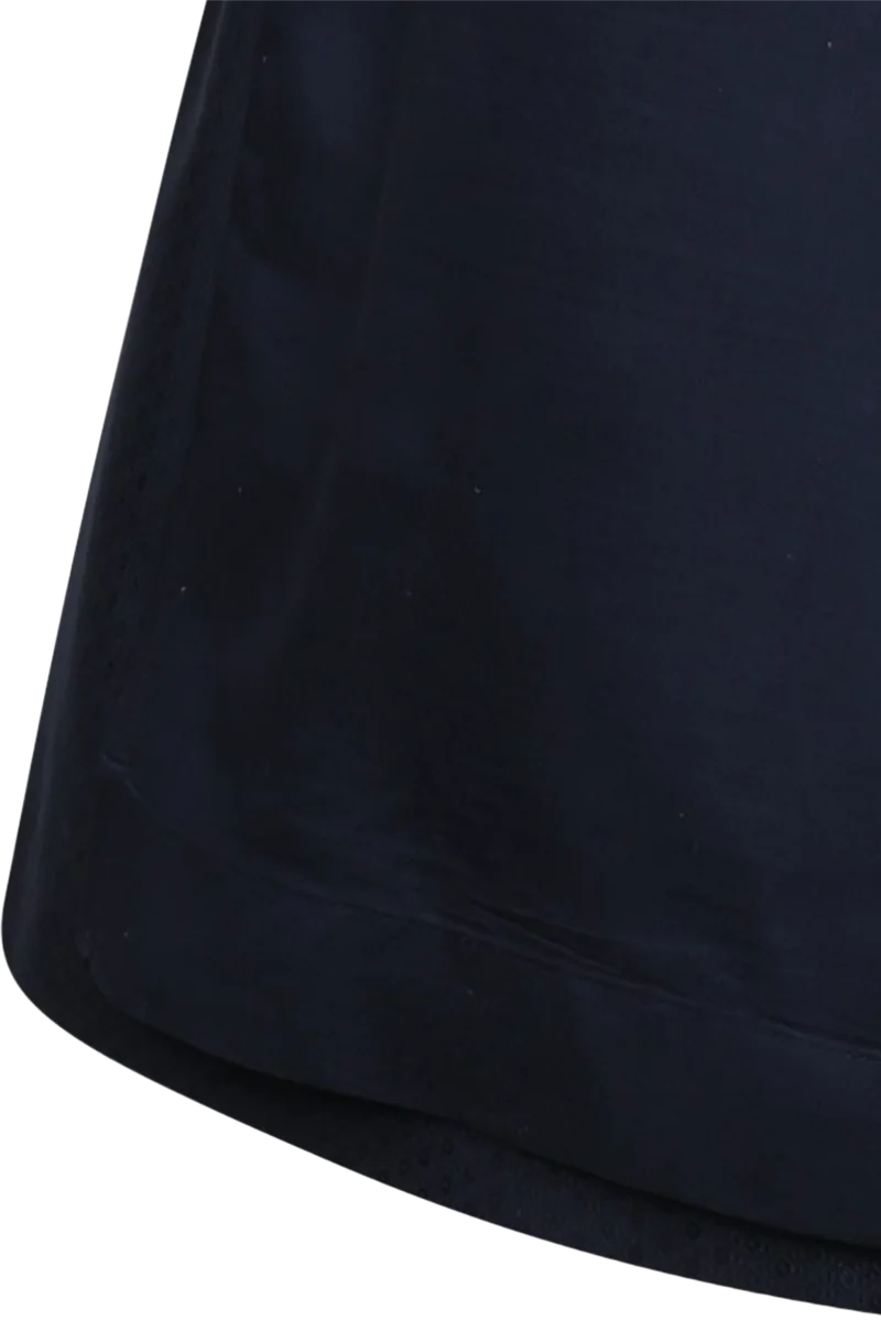Samtdirndl 70cm mit abnehmbaren Flügelärmeln - midnight