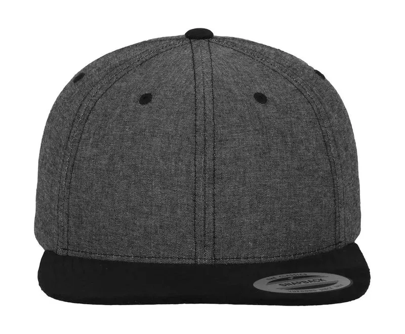 Chambray-Wildleder Cap