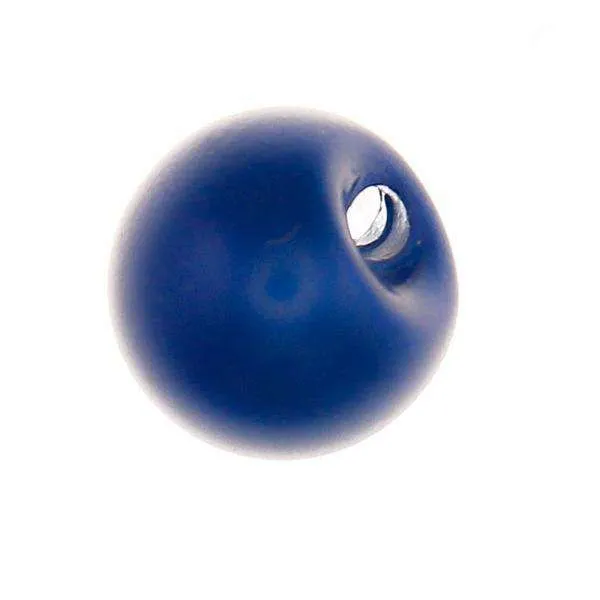 Perlenknopf Marine Blau – Kunststoffknopf BL-1
