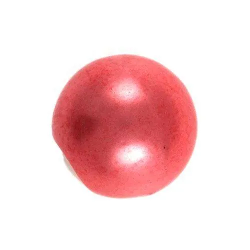 Perlenknopf Hell Rot – Kunststoffknopf BL-1