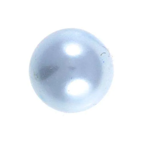 Perlenknopf Hell Blau – Kunststoffknopf BL-1