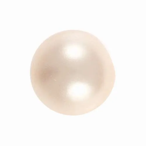 Perlenknopf Hell Beige – Kunststoffknopf BL-1