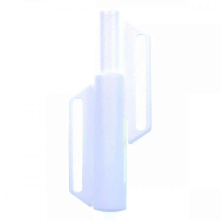 Steckschließer Patentschnalle Weiß 30 mm – Kunststoffschnalle PS-11