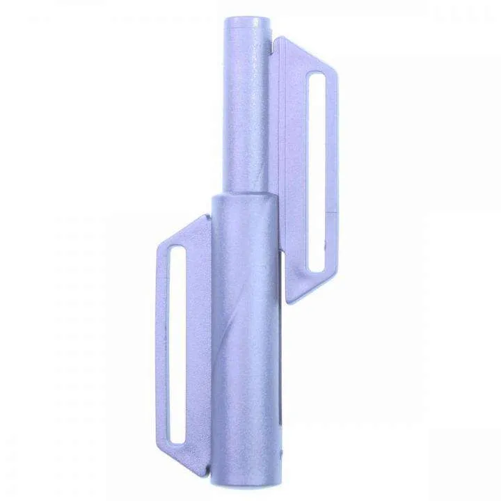 Steckschließer Patentschnalle Silber-Grau 30 mm – Kunststoffschnalle PS-11