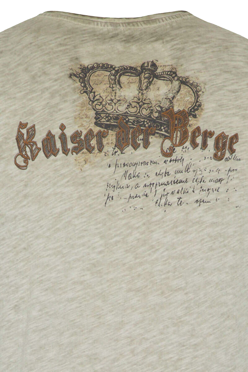 Herren T-Shirt 'Alpenmonarch' mit Steinbock