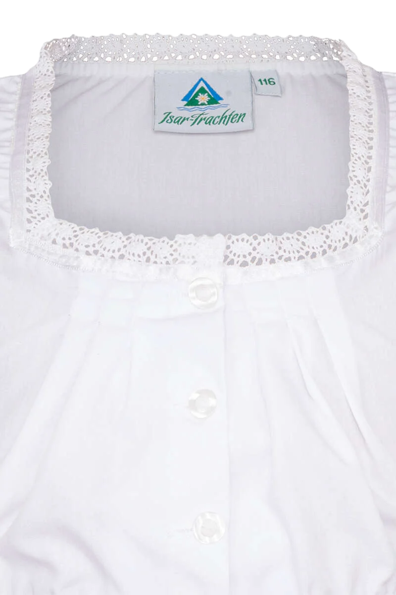 Mädchen Dirndlbluse
