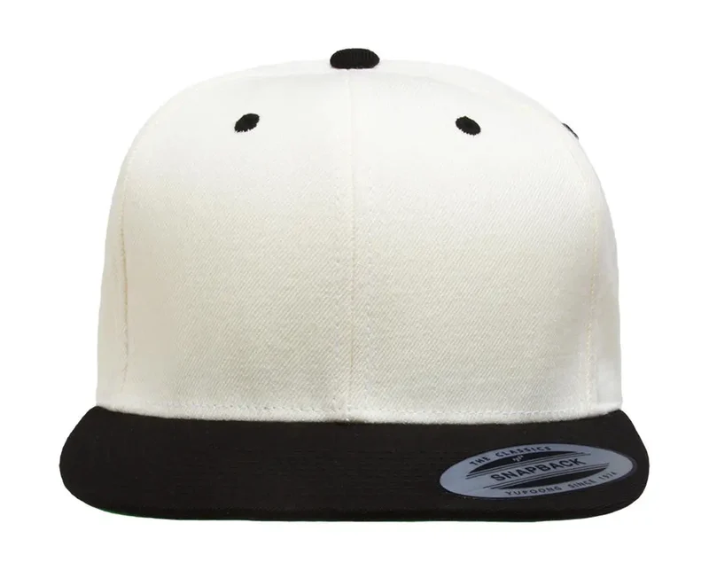 Klassische 2-Farbige Snapback-Kappe