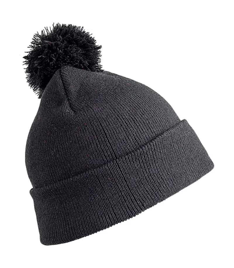 Junior Pompom-Mütze