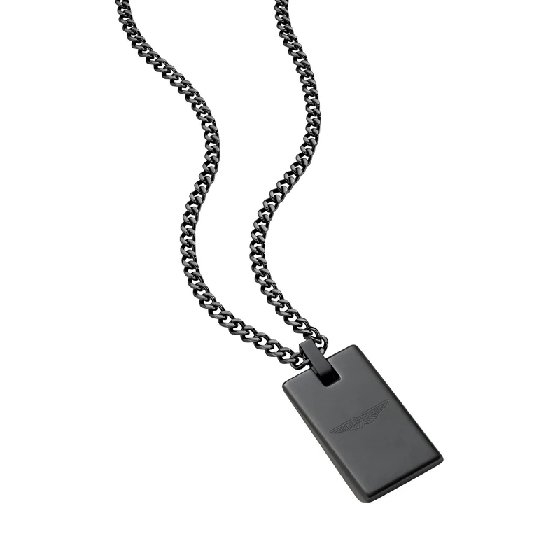 ASTON MARTIN Halskette Herren AML ICON MJIBF5NU1 Schwarz