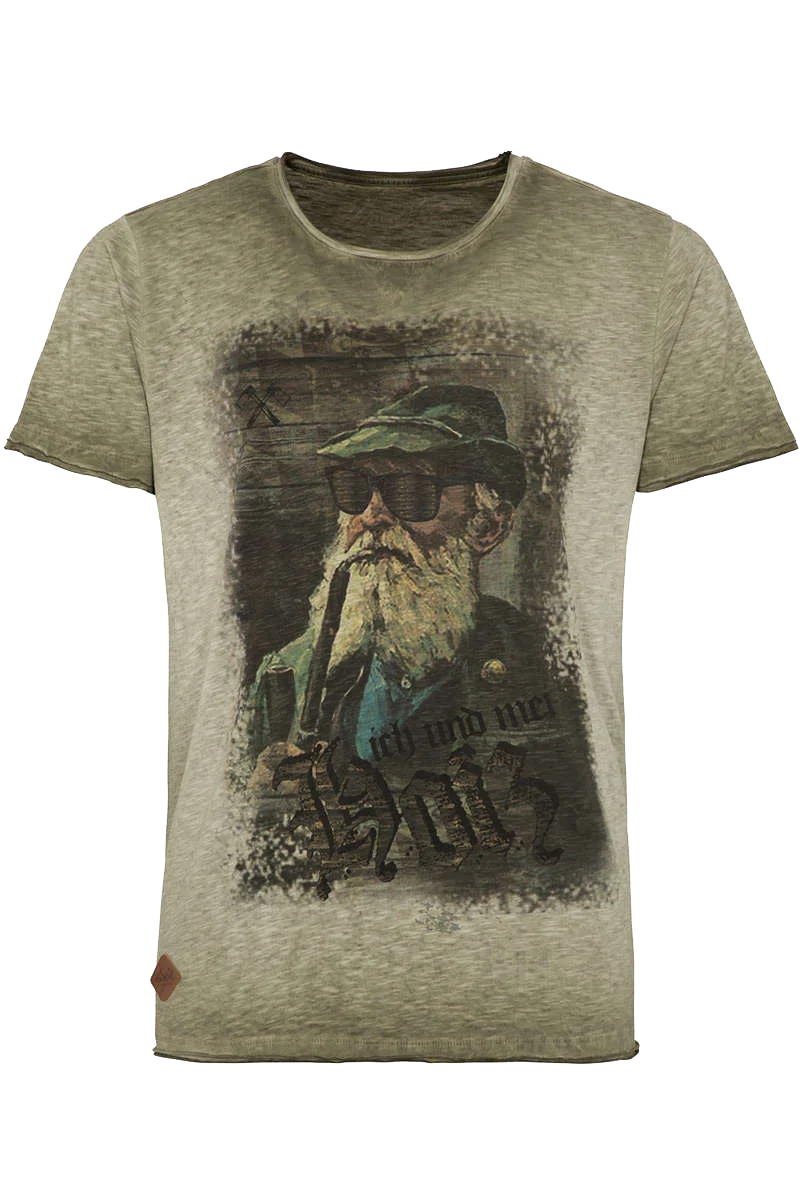 Herren T-Shirt ich und mei Hoiz