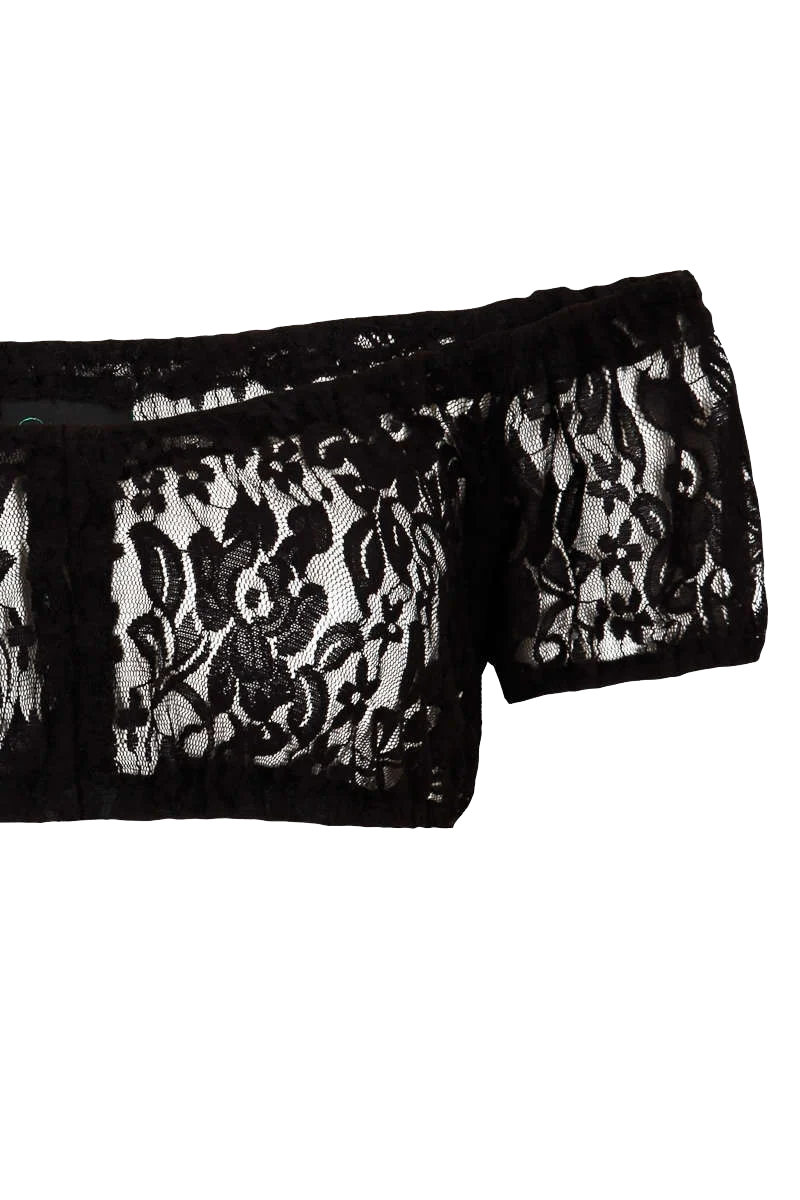 Dirndl Carmenbluse aus Spitze