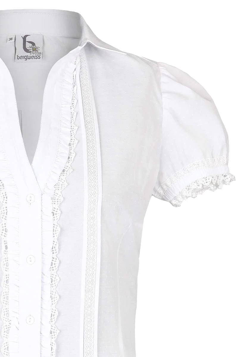 Trachtenbluse kurzarm