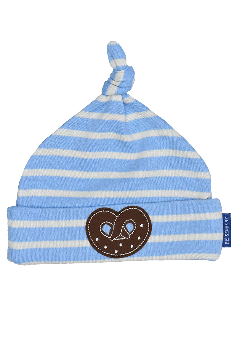 Babymütze mit Breze