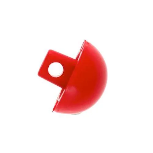 Kinderknopf Halbkugel Rot – Kunststoffknopf KP-101