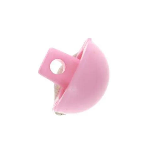 Kinderknopf Halbkugel Rosa – Kunststoffknopf KP-101