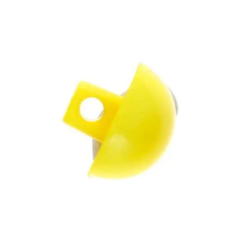 Kinderknopf Halbkugel Gelb – Kunststoffknopf KP-101