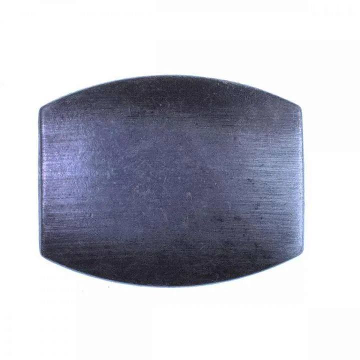Gürtelschnalle Altsilber Schwarz – Metallschnalle SM-08