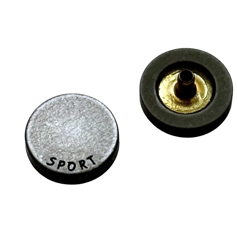 Druckknopf Sport Grau 4 mm – Kunststoffknopf NK-95