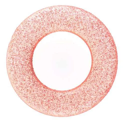 Glitzernder Ring Rosa/Pink – Kunststoffring RI-5