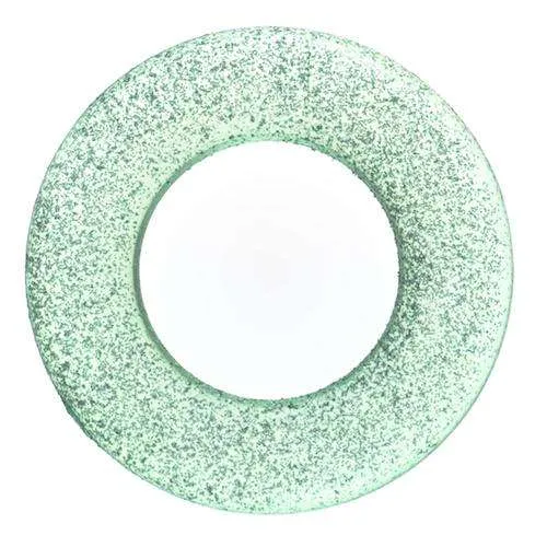 Glitzernder Ring Grün – Kunststoffring RI-4