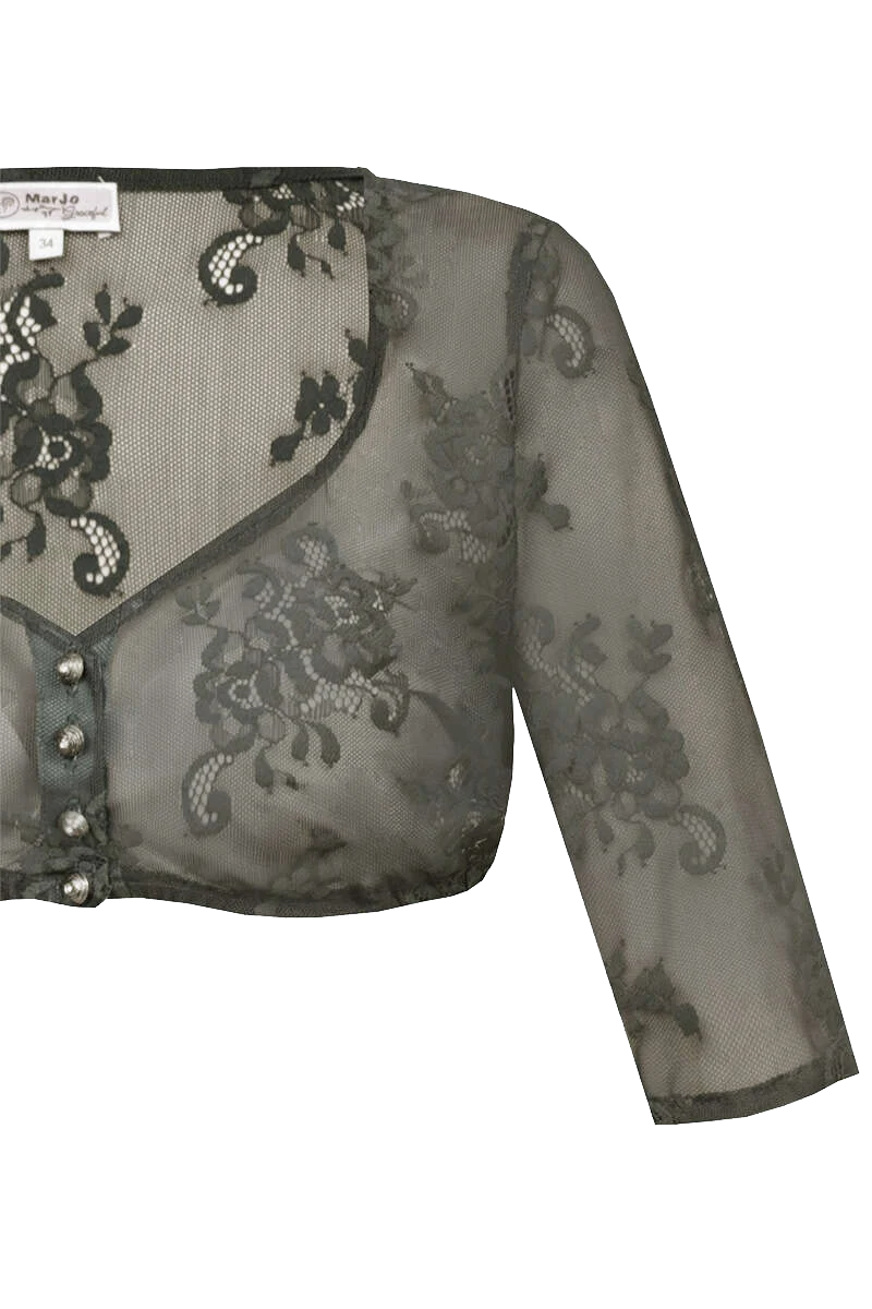 Dirndlbluse mit halblangen Ärmeln