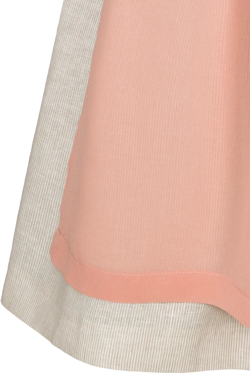 Midi-Dirndl mit Blumenmuster und Metallschließe