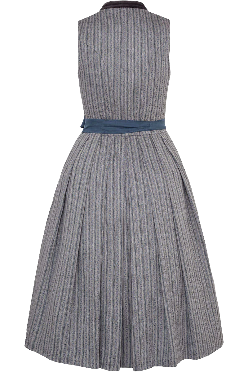 Midi-Dirndl hochgeschlossen