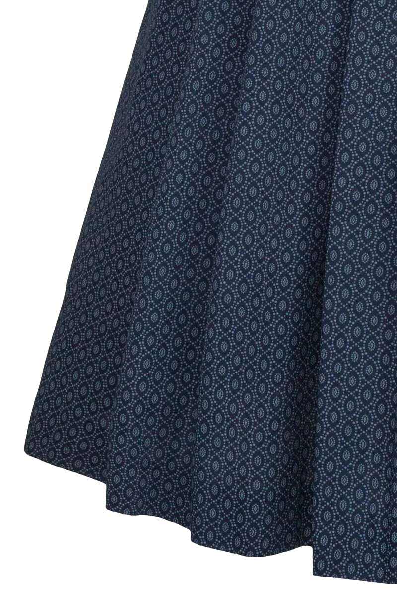 Midi Dirndl mit Reißverschluss