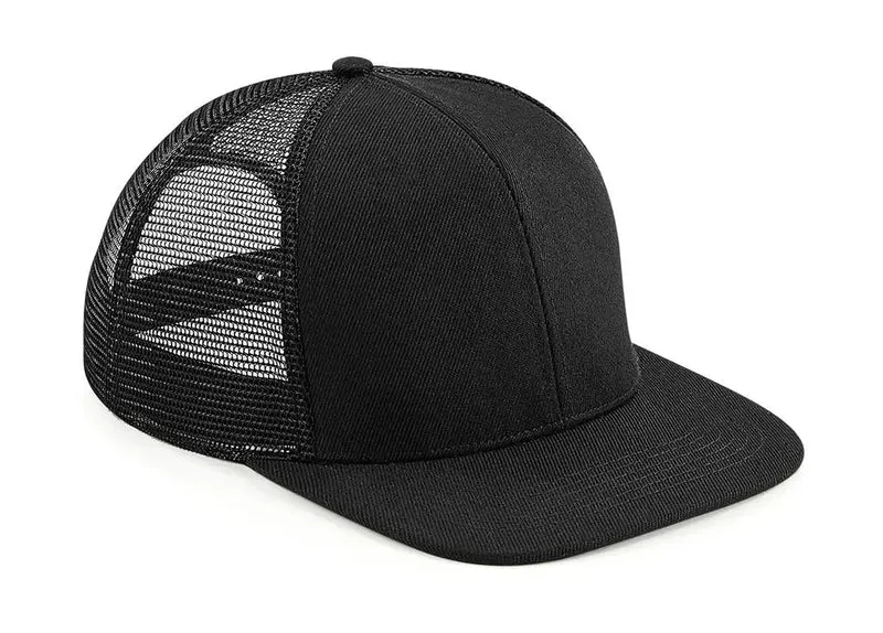 Moderne Flachschirm 6-Panel Trucker Kappe
