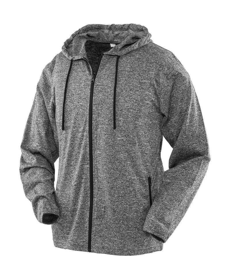 Damen Kapuzen T-Shirt-Jacke
