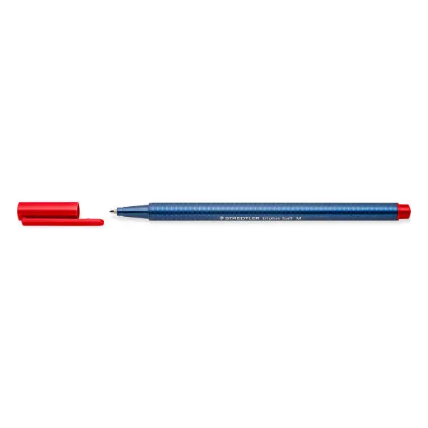 STAEDTLER triplus ball Kugelschreiber - leuchtend Rot für Präzises Schreiben