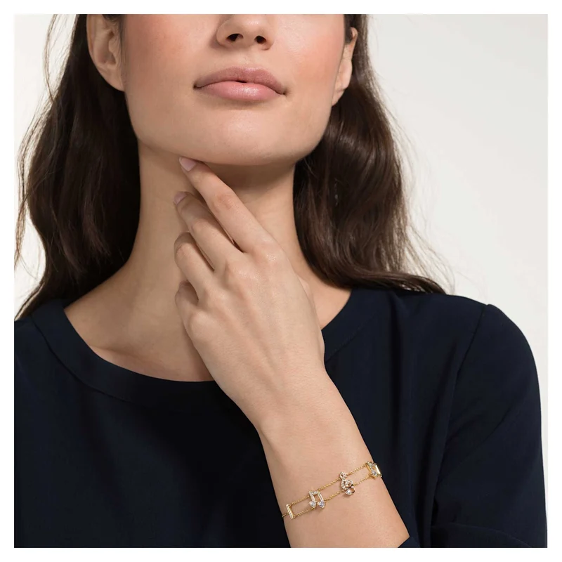 Swarovski Armband Damen Pleasant Goldfarben 5491658