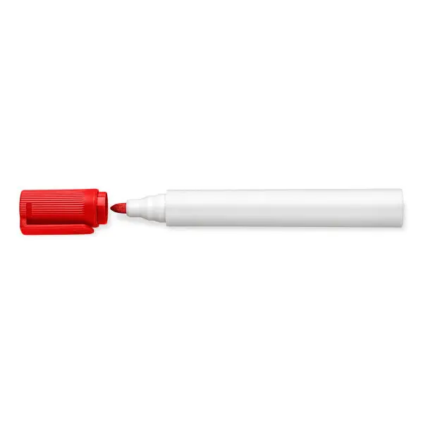 STAEDTLER Lumocolor Whiteboard-Marker, Rundspitze in Rot - Klar & Auffällig