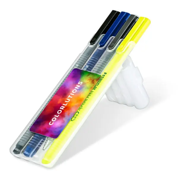 STAEDTLER triplus Mobile Office Set - Transparent - Kompaktes Schreibset für unterwegs