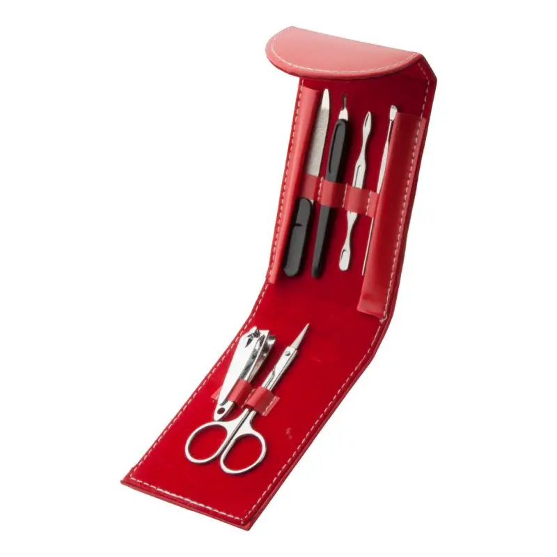 Missy Maniküre-Set in Rot – Professionelle Nagelpflege zuhause