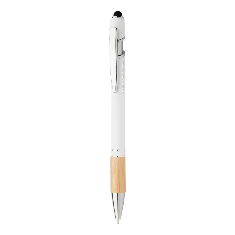 Bonnel Dual-Tool Touchpen mit Kugelschreiber in Weiß - Modern & Praktisch