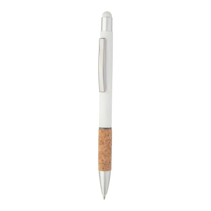 Weißer Corbox Touchpen & Kugelschreiber Präziser Stylus & Geschmeidiger Schreibstift
